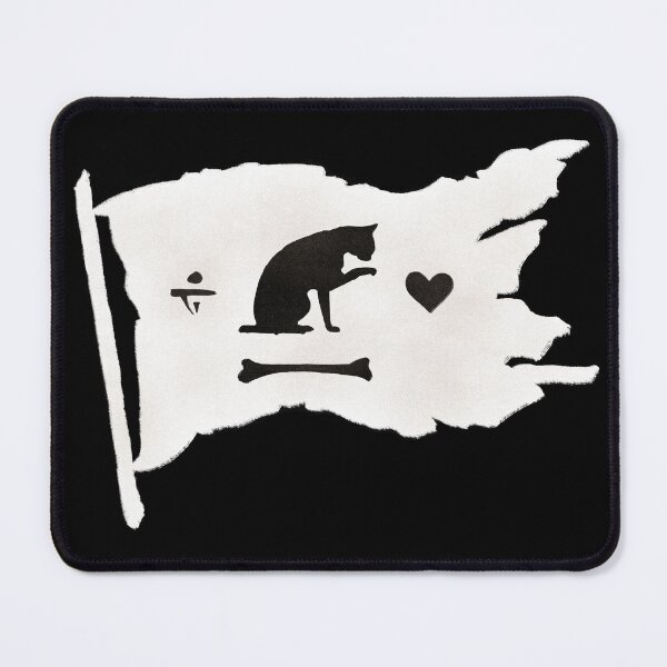 Item preview, Our Flag Means Death Cat Flag Painting designed and sold by loki-doki-choki.