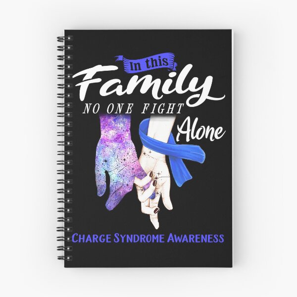 Item preview, In This Family No One Fights Alone CHARGE SYNDROME Awareness designed and sold by Mnrshirley.