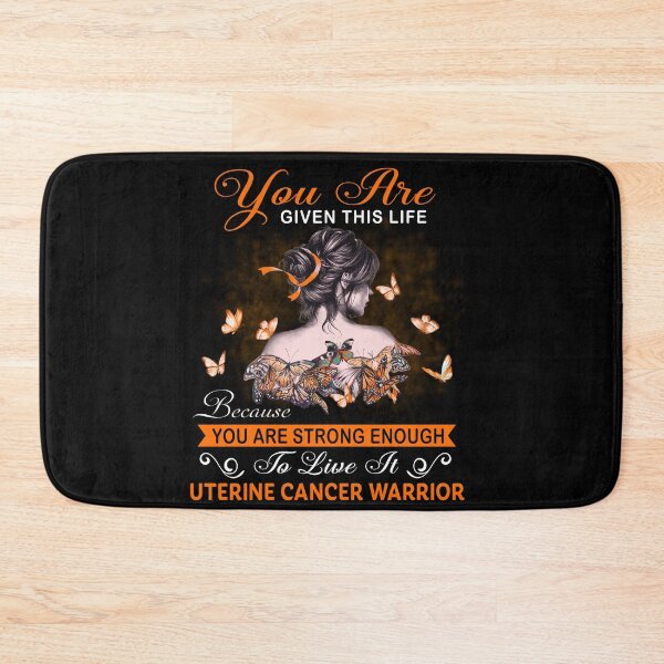 Item preview, You Are Strong Enough To Live It Uterine Cancer Warrior designed and sold by Kohend.