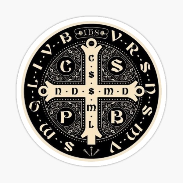 Mini St. Benedict Medal Sticker Sheet – Just Love Prints