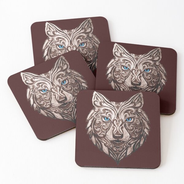 Item preview, Wolf designed and sold by Grimspencilart.