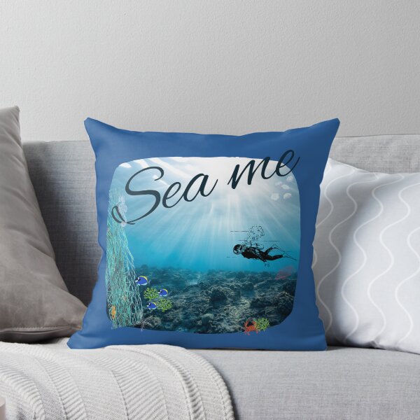 Item preview, Sea Me Tshirt for divers, sea lovers, vacation, scuba, seafarers, fisherman, fishing men, women and sea lovers. designed and sold by tranquilbeach.