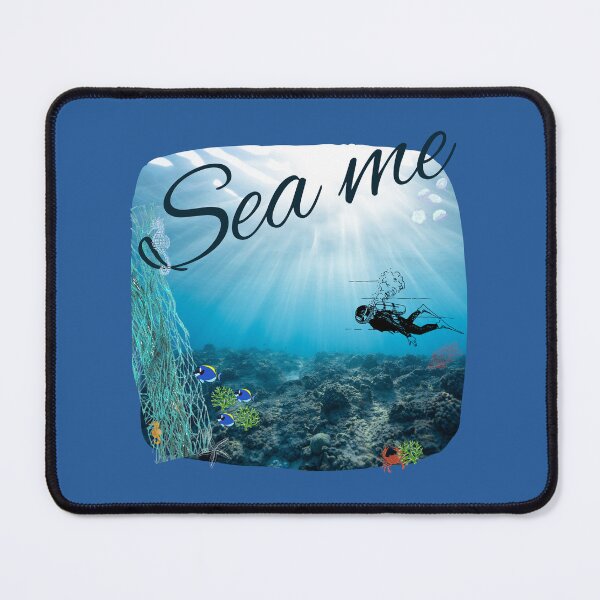 Item preview, Sea Me Tshirt for divers, sea lovers, vacation, scuba, seafarers, fisherman, fishing men, women and sea lovers. designed and sold by tranquilbeach.