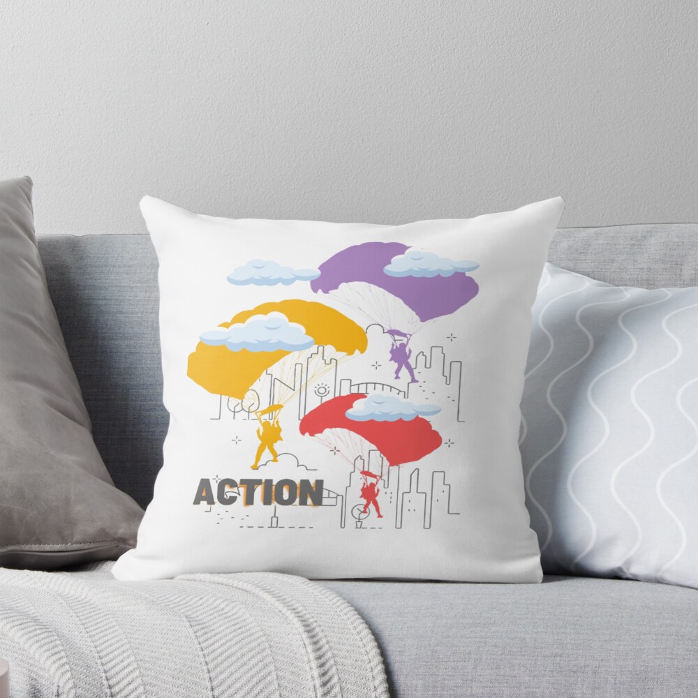 Item preview, Throw Pillow designed and sold by Emplan.
