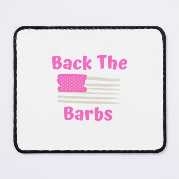Item preview, Back The Barbz Flag Love Barbs 4th Of July designed and sold by Vintage Vibe Studio.