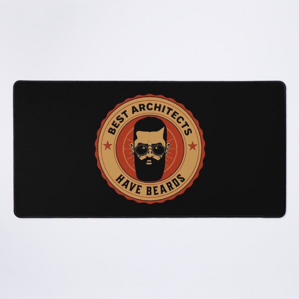 Item preview, The Best Architects Have Beards, Funny Architect Beard, Beard Lover, Vintage Architect designed and sold by AMINE ★★★★★.