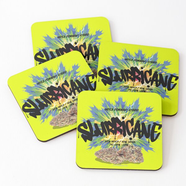 Aperçu de l'œuvre Art de la variété de cannabis Slurricane créée et vendue par kushcoast.