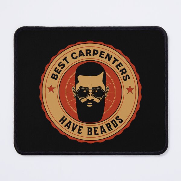 Item preview, The Best Carpenters Have Beards, Funny Carpenter Beard, Beard Lover, Vintage Carpenter designed and sold by AMINE ★★★★★.