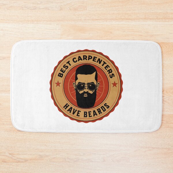 Item preview, The Best Carpenters Have Beards, Funny Carpenter Beard, Beard Lover, Vintage Carpenter designed and sold by AMINE  ★★★★★.