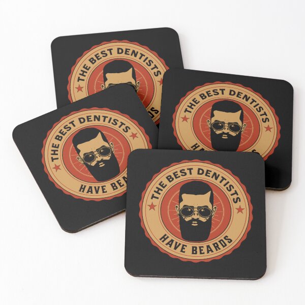 Item preview, The Best Dentists Have Beards, Funny Dentist Beard, Beard Lover, Vintage Dentist designed and sold by AMINE  ★★★★★.