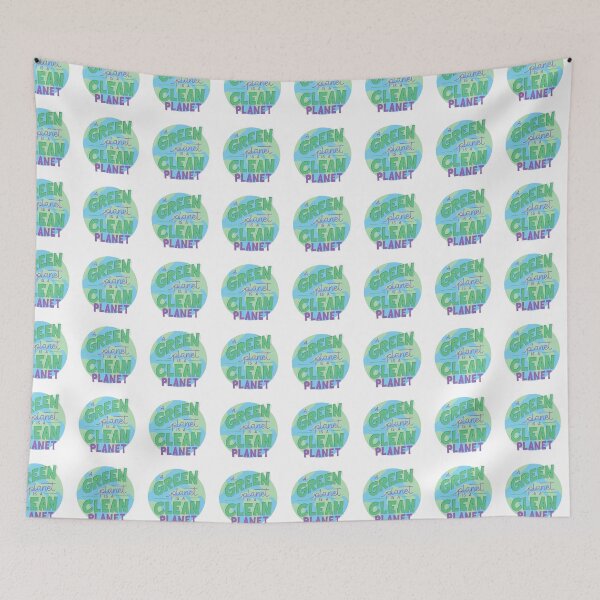 Item preview, A Green planet is a Clean Planet designed and sold by ChartGifts.