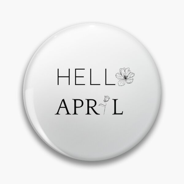 Item preview, Hello April Welcome April New season Hello Spring Welcome Spring Happy spring designed and sold by ForUrTasteOnly.