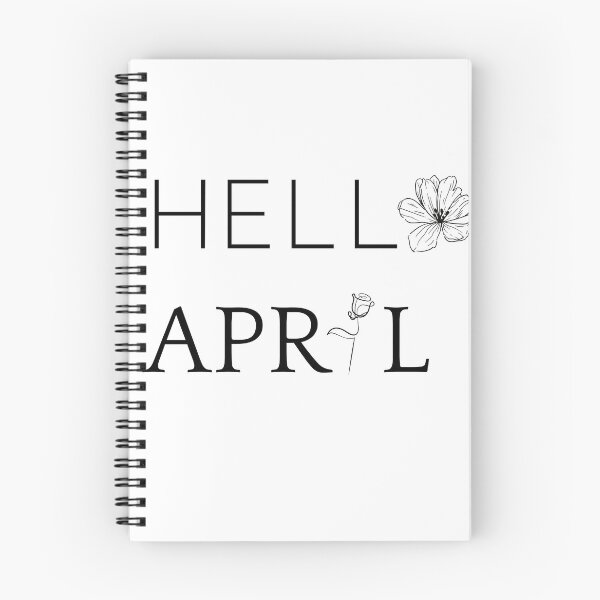 Item preview, Hello April Welcome April New season Hello Spring Welcome Spring Happy spring designed and sold by ForUrTasteOnly.