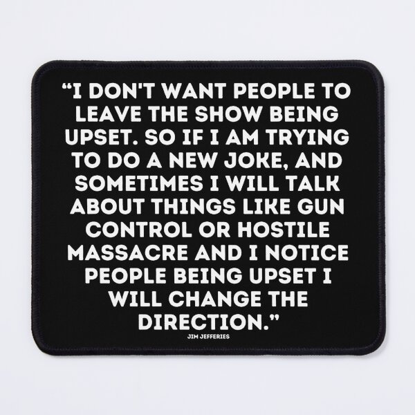 Item preview, Jim Jefferies Quote designed and sold by adelferhat.