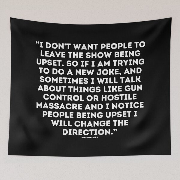 Item preview, Jim Jefferies Quote designed and sold by adelferhat.