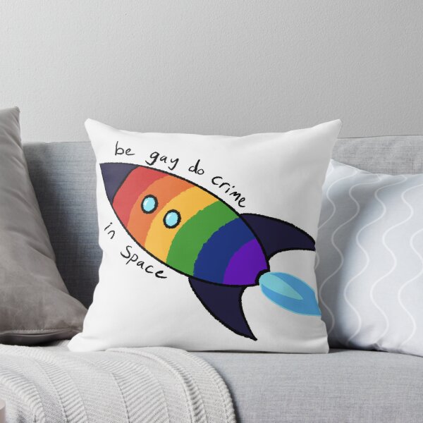Item preview, Copy of Be Gay Do Crime In Space (black) designed and sold by Alex Tal.