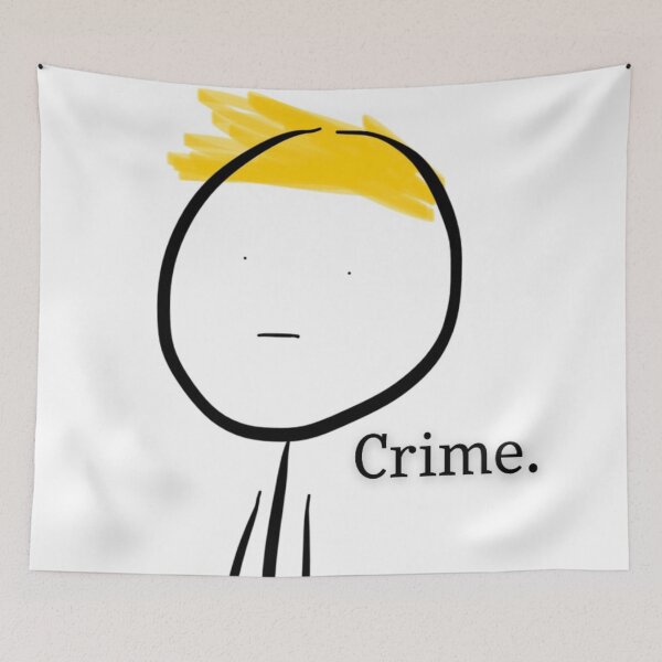 Item preview, Crime. designed and sold by paradoxolotl.