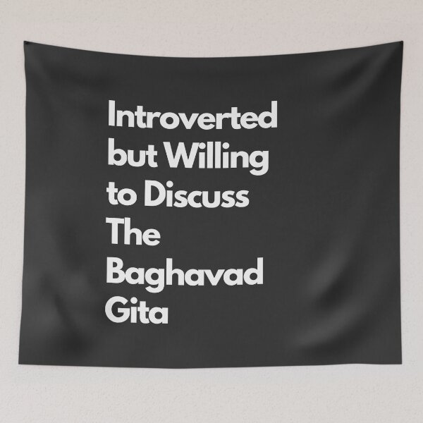Item preview, Spiritual Asian The Baghavad Gita Tee designed and sold by LAST WEEK'S STOLEN AESTHETICS.