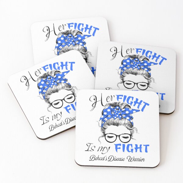 Item preview, Behcet's Disease Awareness - Her Fight is my Fight - Support Behcet's Disease Gifts designed and sold by Aaron309.