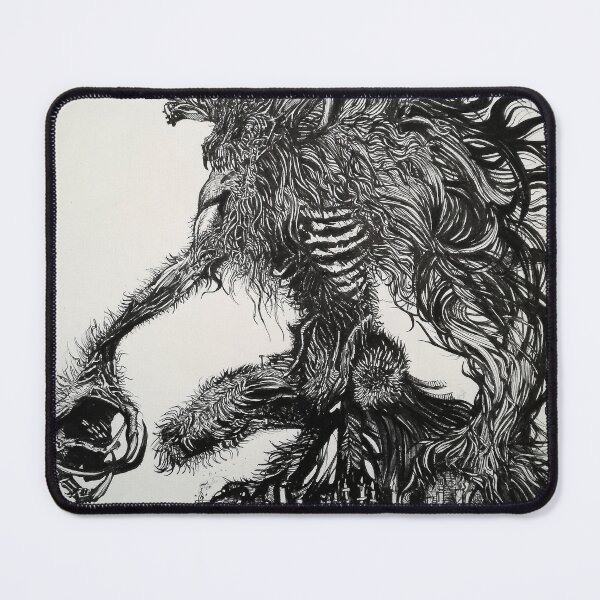 Item preview, Beast Cleric Dark Souls. Gothic art designed and sold by Inkhov Art.