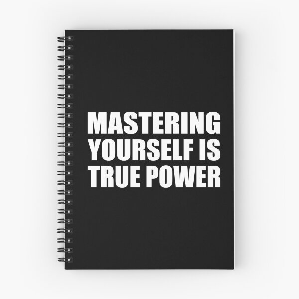 Item preview, Mastering yourself is true power designed and sold by Colorfulandfun.