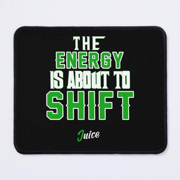 Item preview, Funny Athlete player tee The energy is about to shift juice shirt designed and sold by cizito.