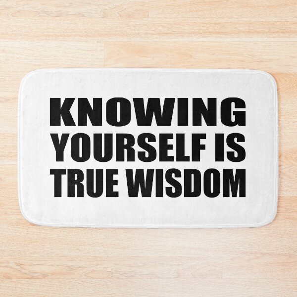 Item preview, knowing yourself is true wisdom designed and sold by Colorfulandfun.