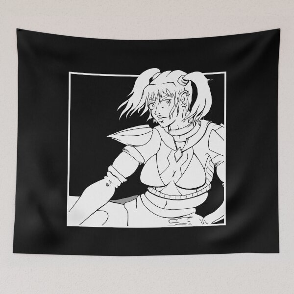 Item preview, Space Warrior Girl designed and sold by Justin Rostad.