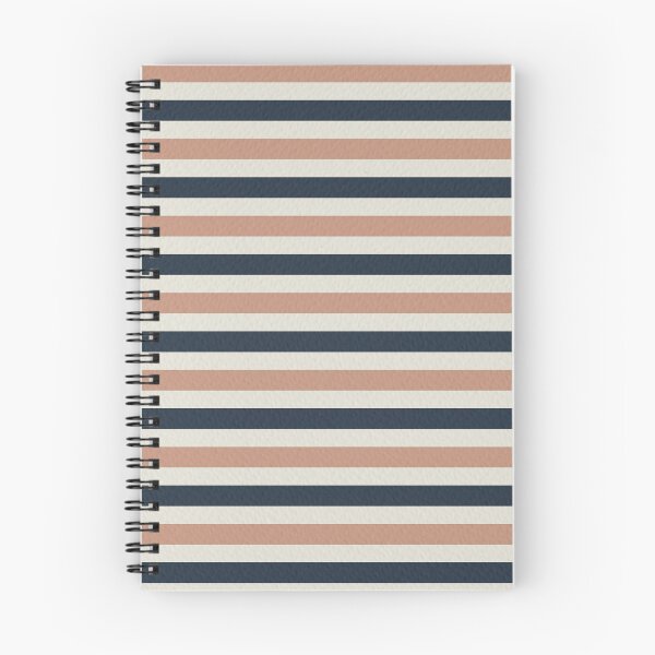 Item preview, Stripes - Naval, Tan + Alabaster White designed and sold by NolkDesign.