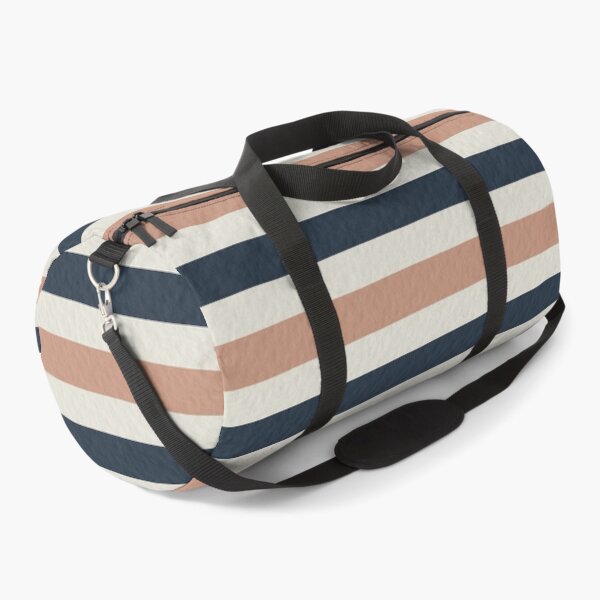 Item preview, Stripes - Naval, Tan + Alabaster White designed and sold by NolkDesign.