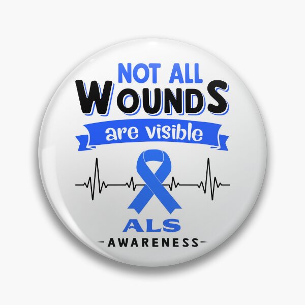 Item preview, ALS Awareness - Not Every Disability Is Visible designed and sold by RidnerStore.