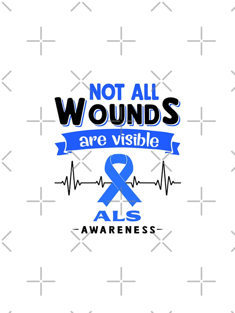 Thumbnail 4 of 4, iPhone Case, ALS Awareness - Not Every Disability Is Visible designed and sold by RidnerStore.