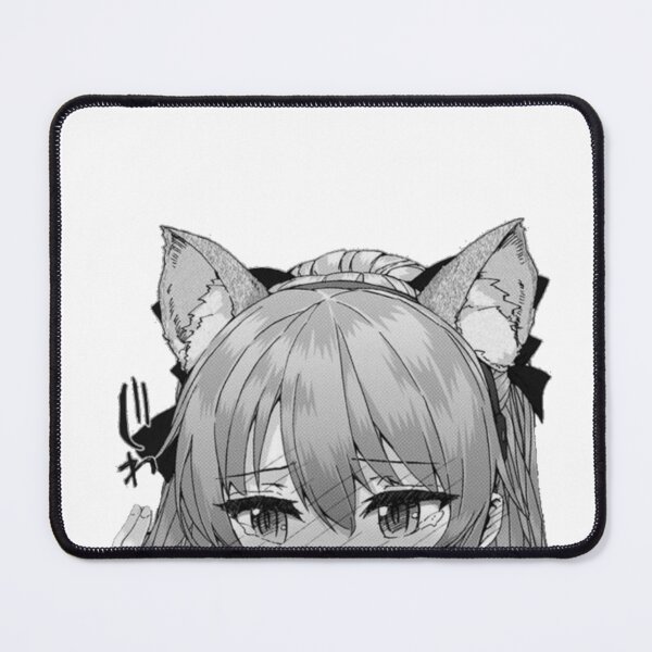 Item preview, Anime cat girl peeker  designed and sold by Imnxthoney.