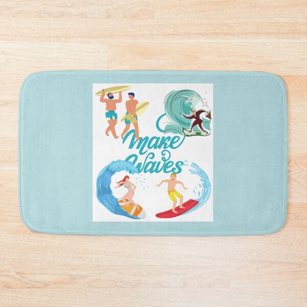 Item preview, Make Waves Surfer in the summer designed and sold by LGMmugsdesign.