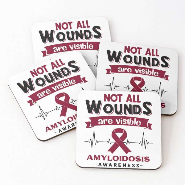 Item preview, Amyloidosis Awareness - Not Every Disability Is Visible designed and sold by RidnerStore.