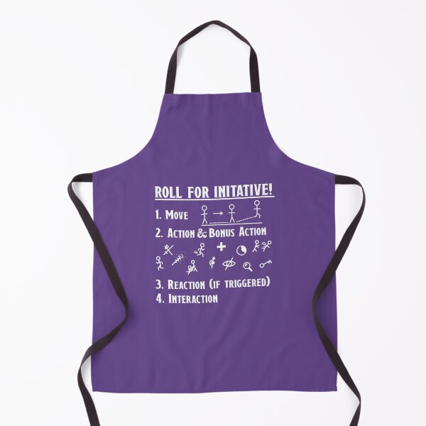 Item preview, D&D Initiative Turn Actions - Purple designed and sold by madddie-m.
