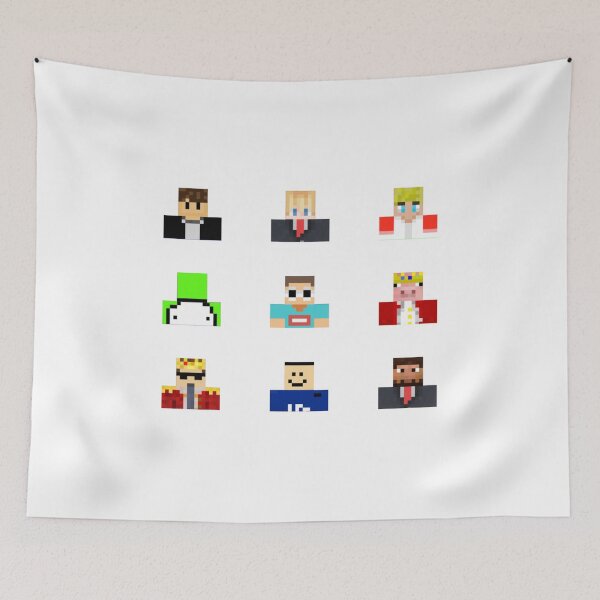 Item preview, dream smp all members ,dream team smp pack designed and sold by BERDOFRENZY.