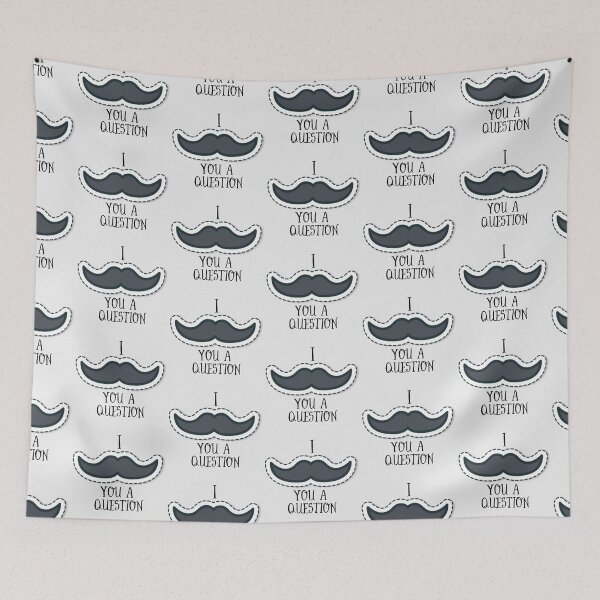 Item preview, I Mustache You A Question designed and sold by LookUpCreations.
