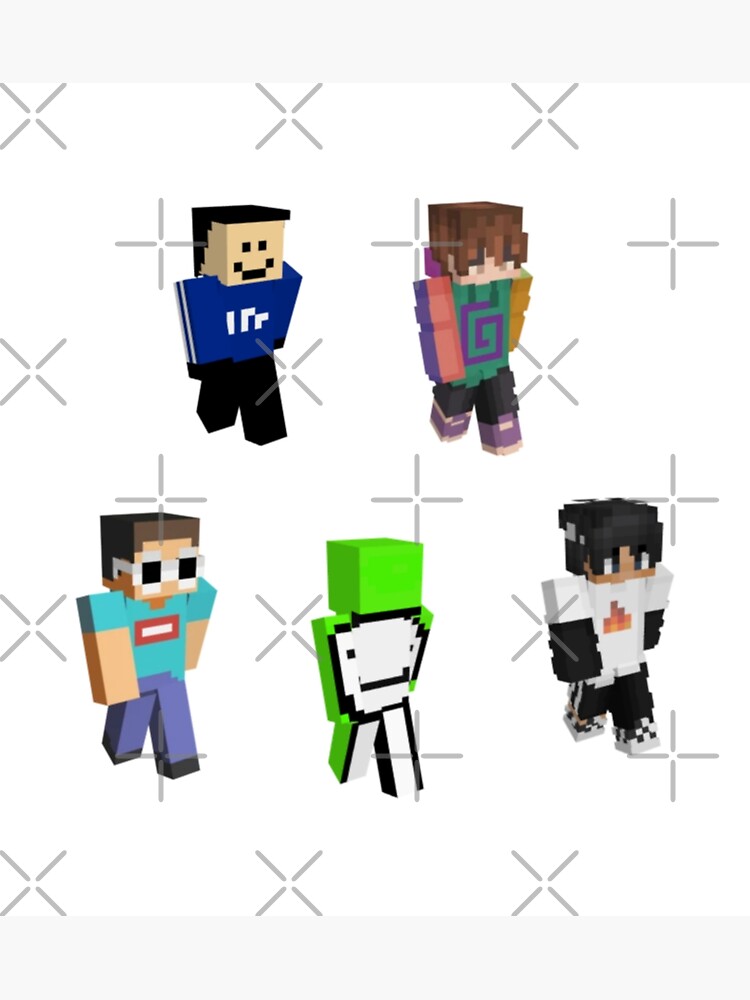 dream & sapnap  Minecraft skins aesthetic, Dream team, Dream team app