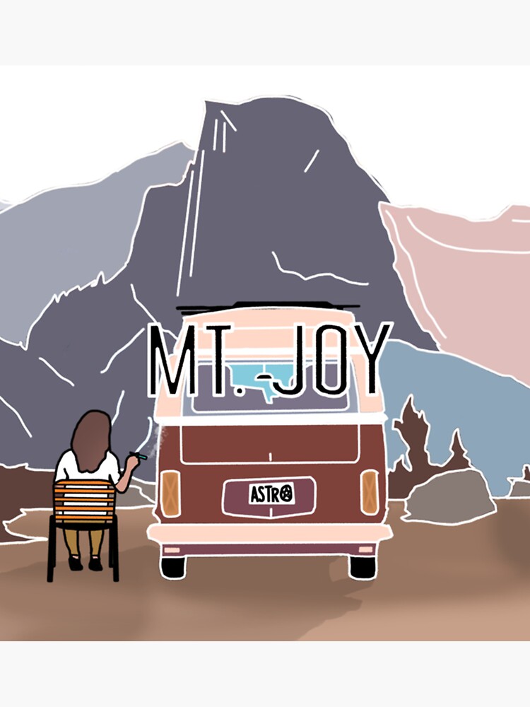 Mt Joy Astrovan Original Artwork Classic T Shirt Sticker For Sale By