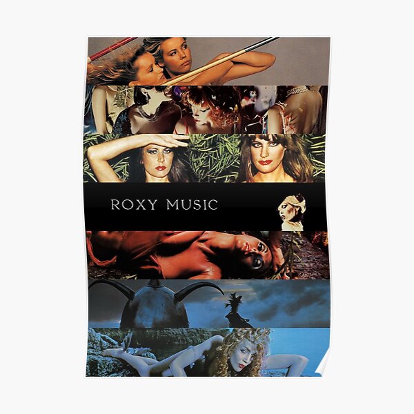 Roxy Music Albums Poster