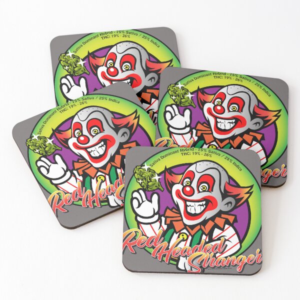 Item preview, Red Headed Stranger Cannabis Strain Art  designed and sold by kushcoast.
