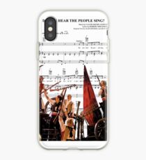 Hörst du die Leute Sing - Les Miserables iPhone-Hülle & Cover