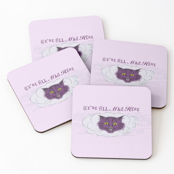 Item preview, Cheshire Cat We're All Mad Here designed and sold by larapontiff.
