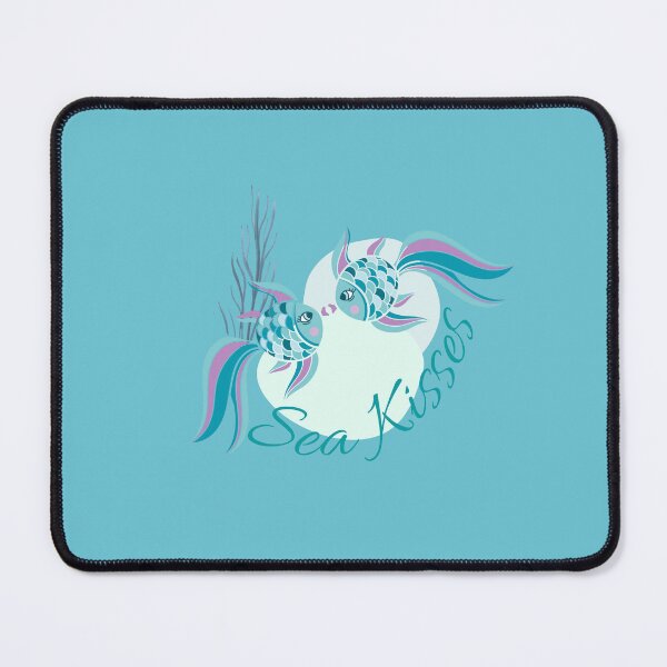 Item preview, Sea Kisses Design will take you to the moment of sweet kisses on the sea side on vacation by the ocean with wife, husband, kids, family on vacation. designed and sold by tranquilbeach.