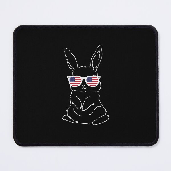 Item preview, Bunny Face Sunglasses Easter Day USA For Boys Men Kids T-Shirt designed and sold by shop luisant.