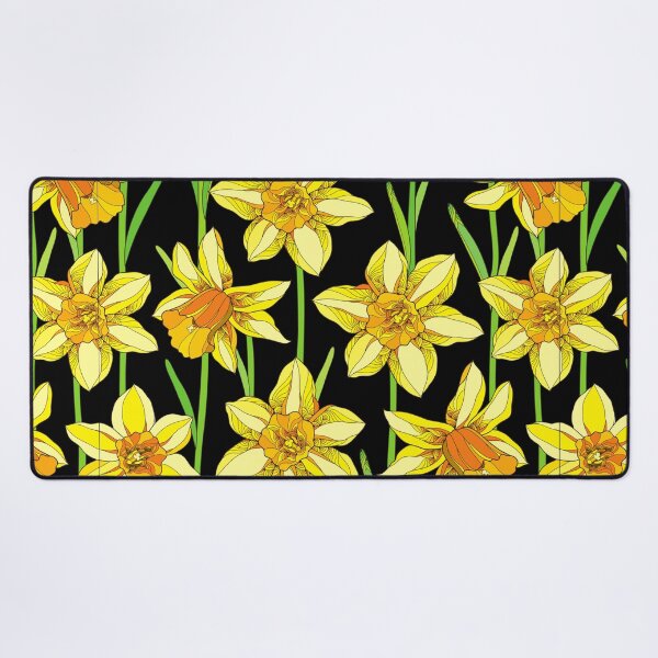 Item preview, Yellow Daffodil Spring Flowers Seamless Pattern designed and sold by silviaol.