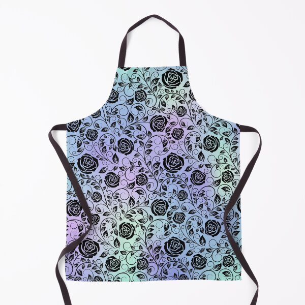 Item preview, Pastel  with Black Rose Floral Pattern- All Over Print designed and sold by azitabella.