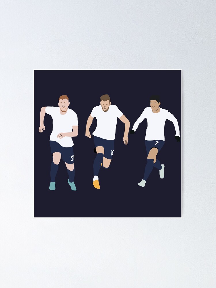 Tottenham Hotspur FC Team Players Poster 