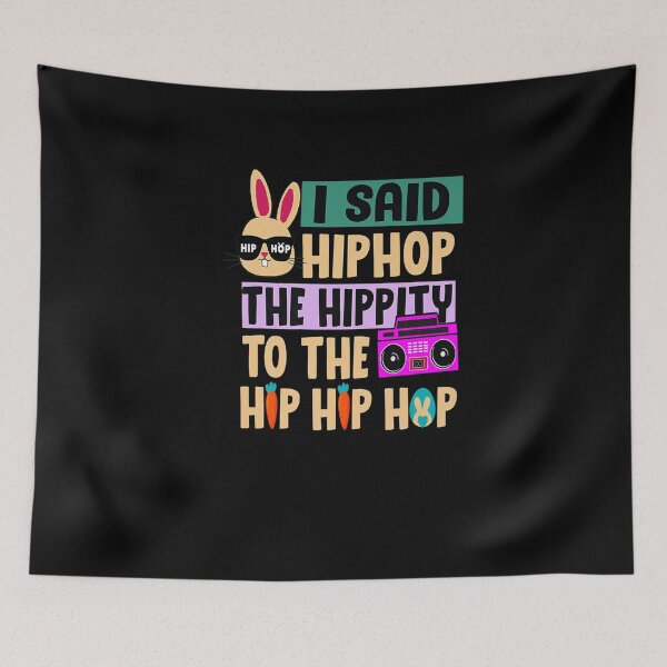 Item preview, I Said Hip The Hippity To Hop Hip Hop Bunny Funny Easter Day Premium T-Shirt designed and sold by shop   luisant.